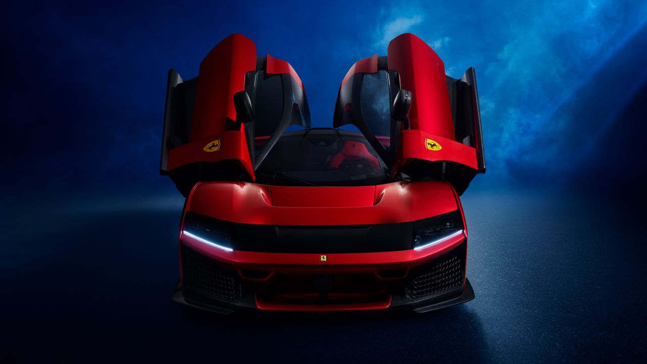ferrari f80 red