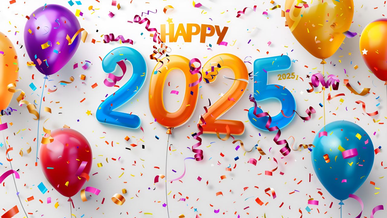 happy 2025 festive