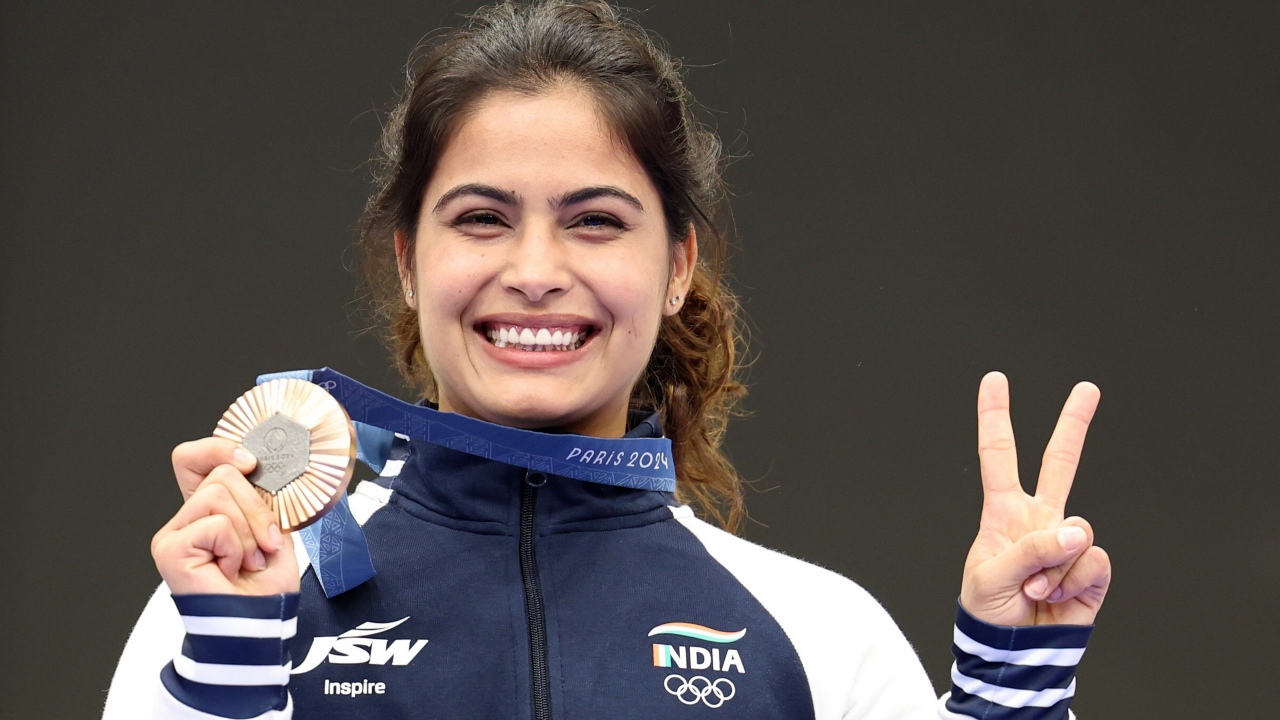 manu bhaker gold