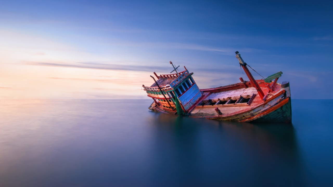 abandoned fishing