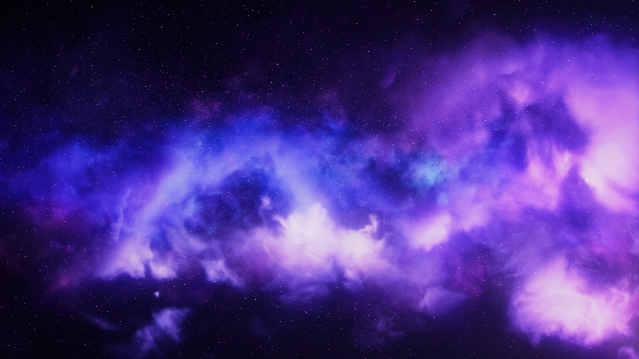starry sky purple
