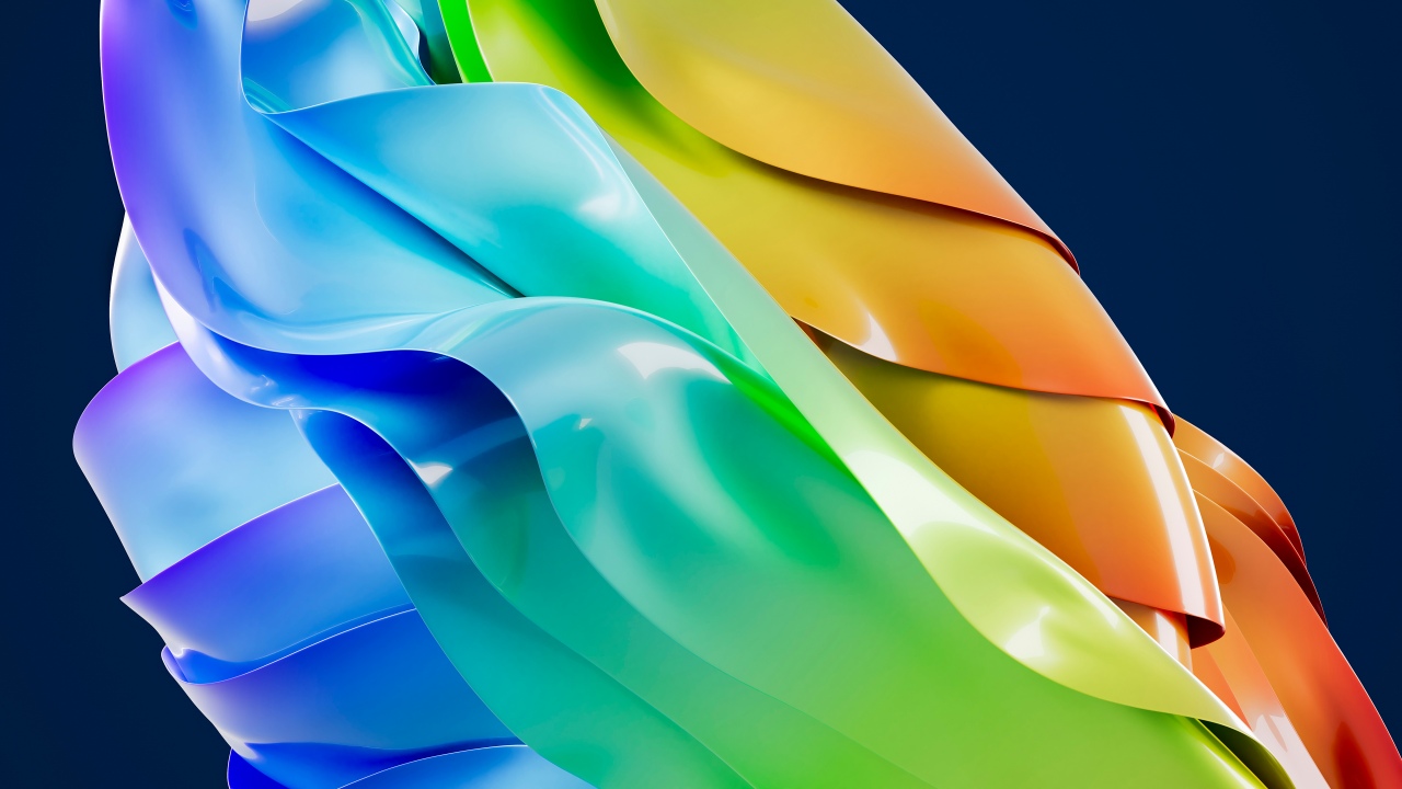 rainbow colors