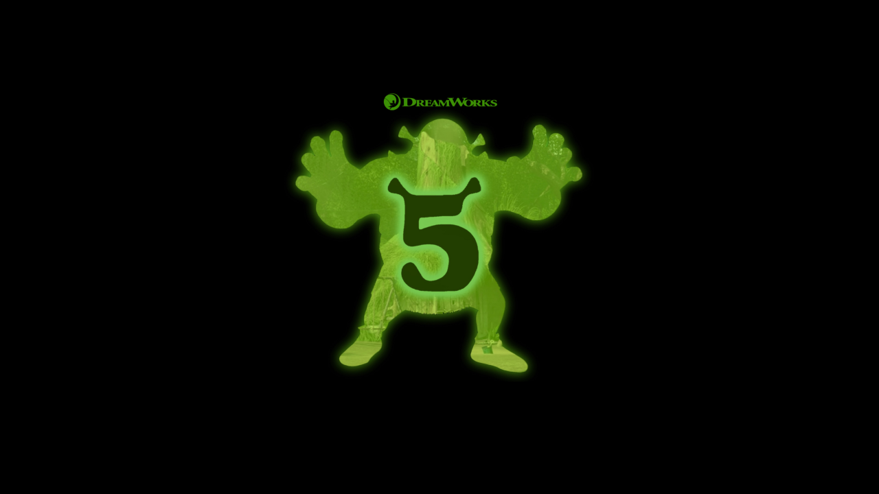 shrek 5 black