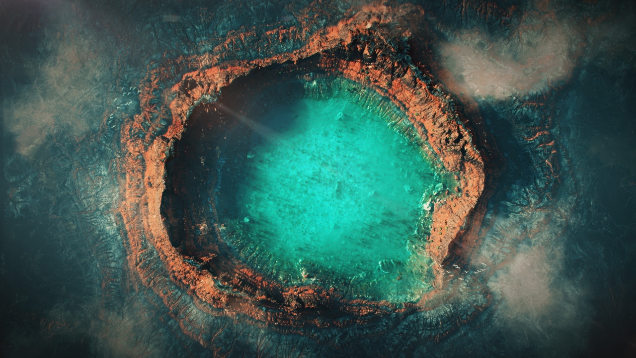 turquoise water