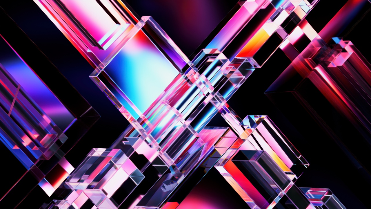 vibrant abstract