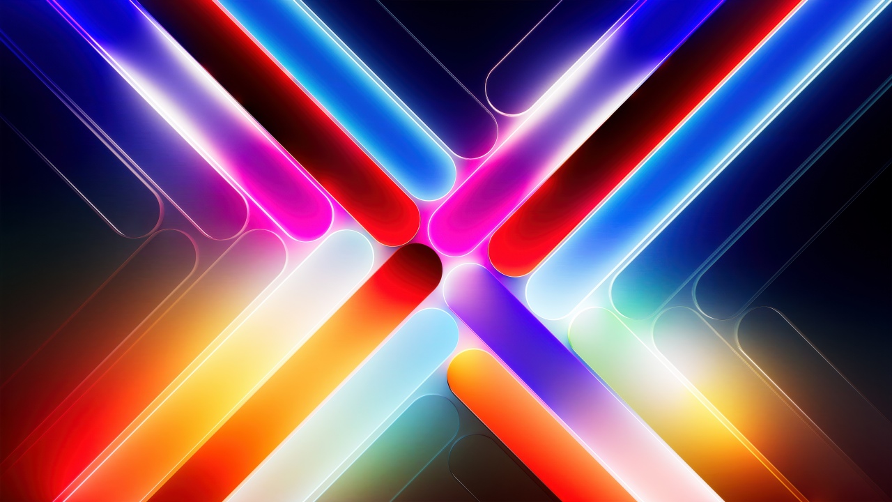 glowing abstract