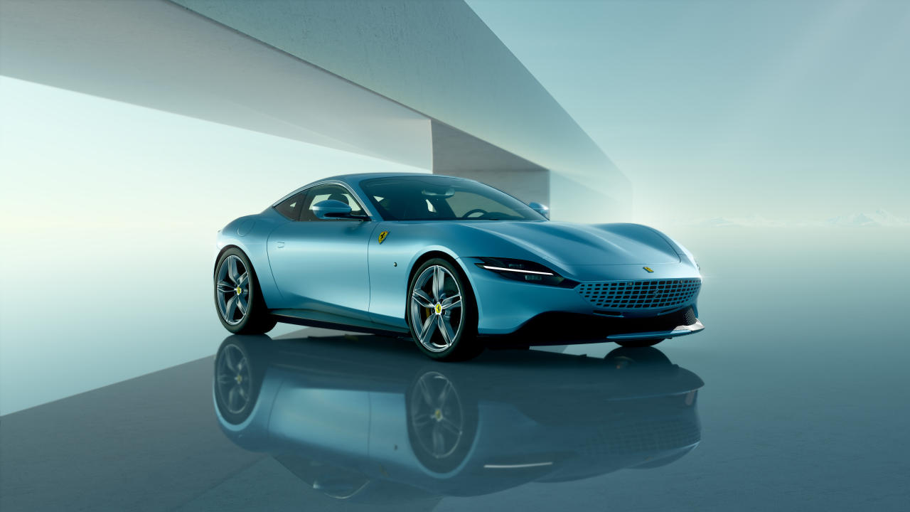 ferrari roma cgi