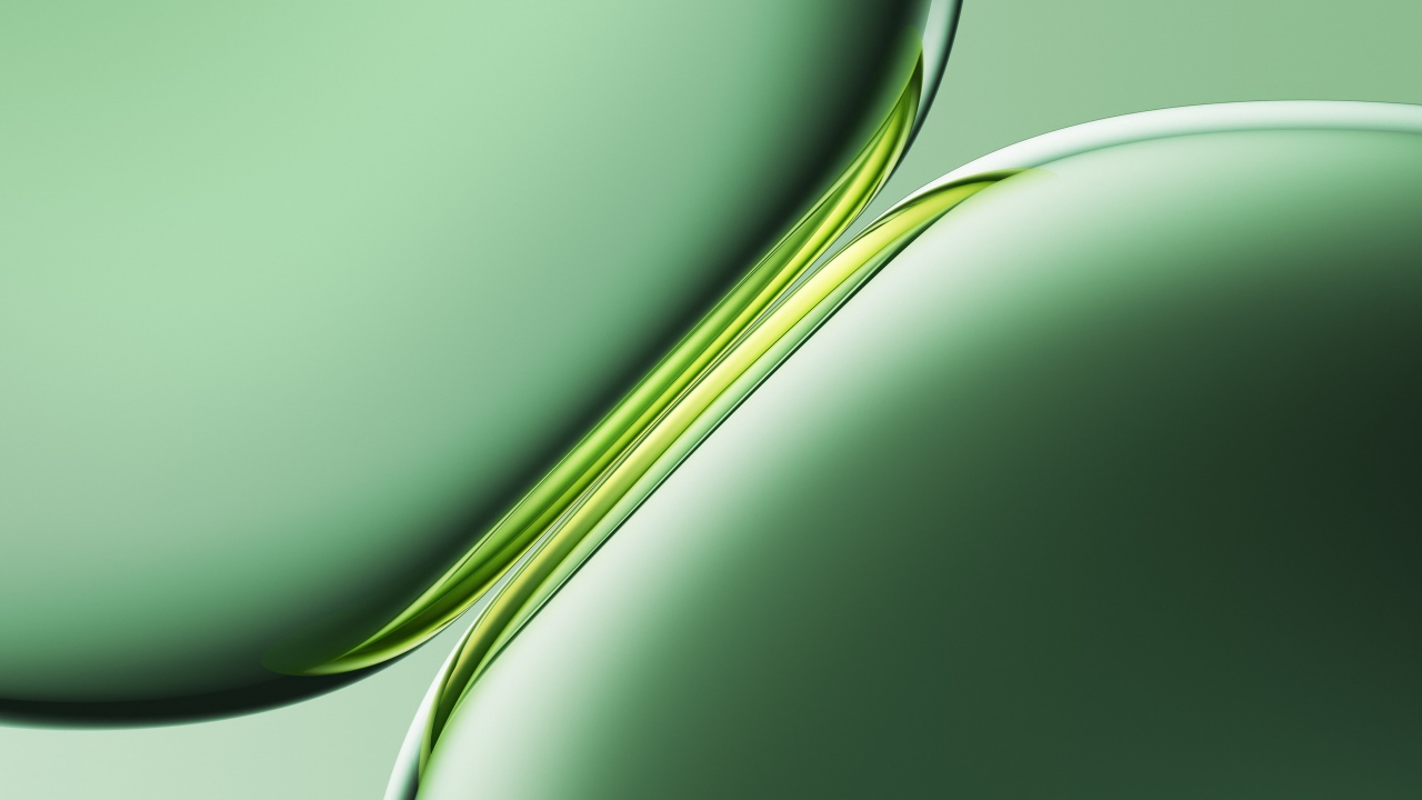 green abstract 3d