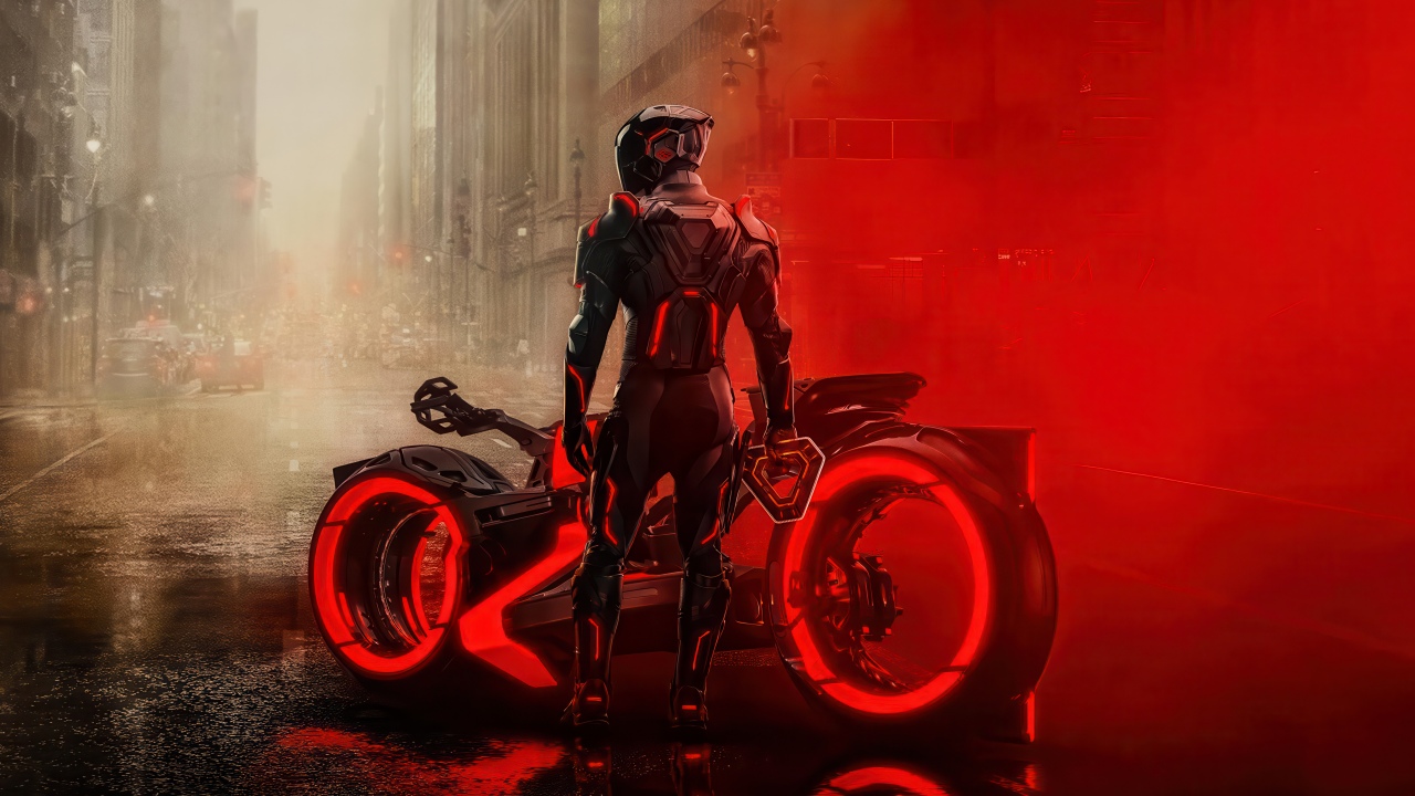 tron ares red