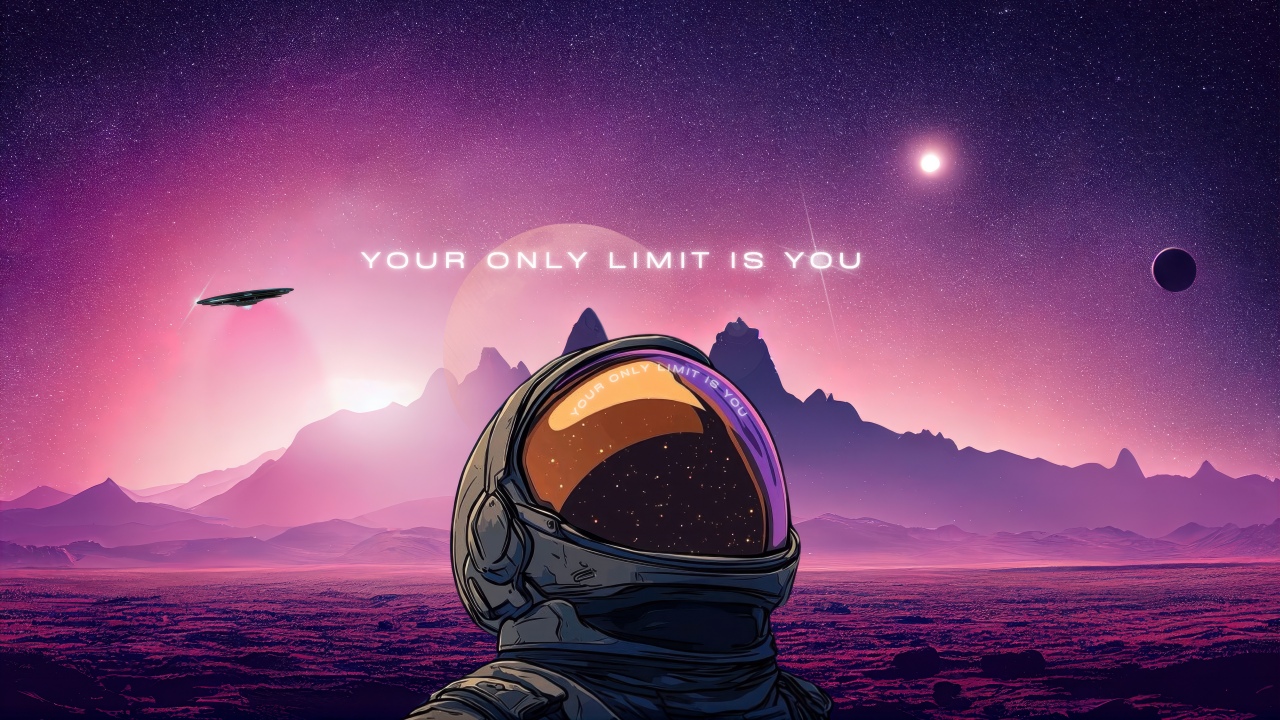astronaut purple