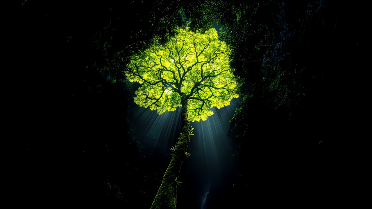 jungle tree dark