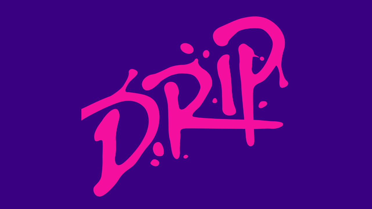 drippy purple