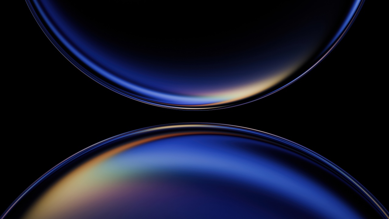 iridescent spheres