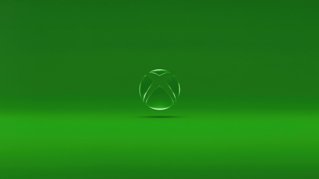xbox logo glassy