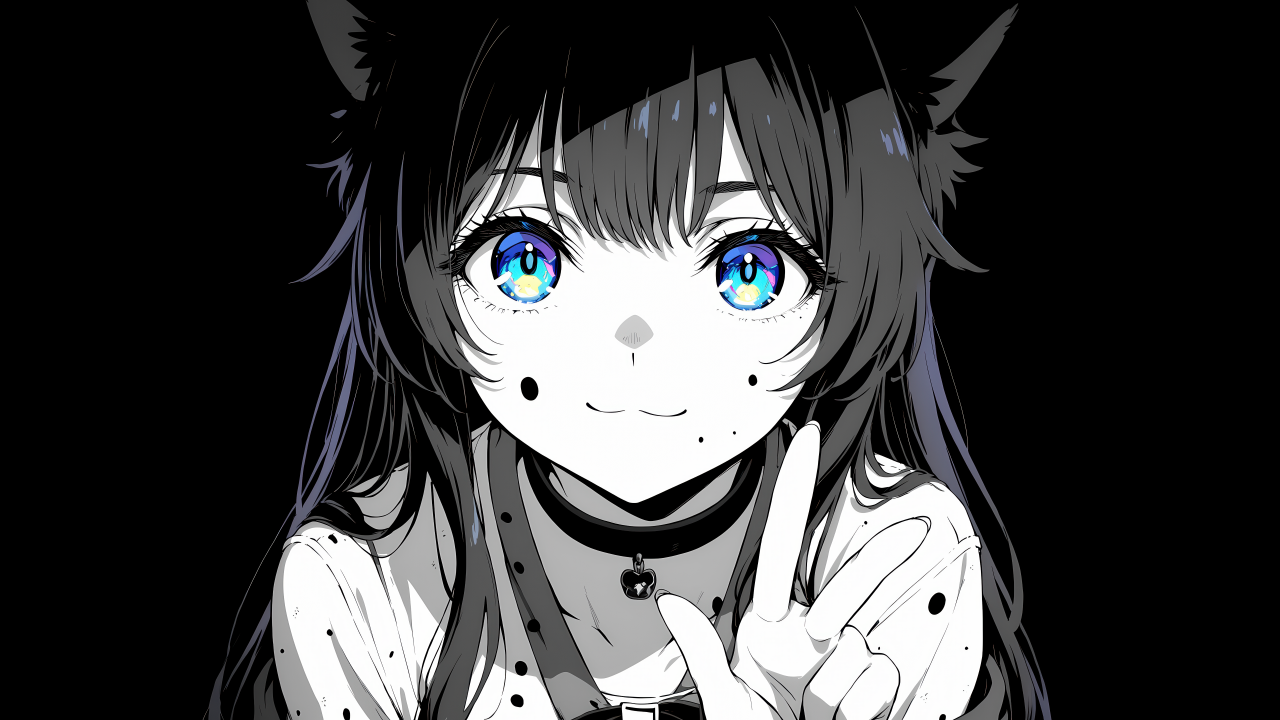 kawaii cat girl