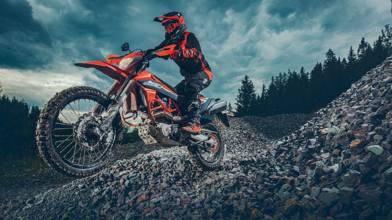 KTM 690 Enduro R Wallpaper 4K, Adventure motorcycles