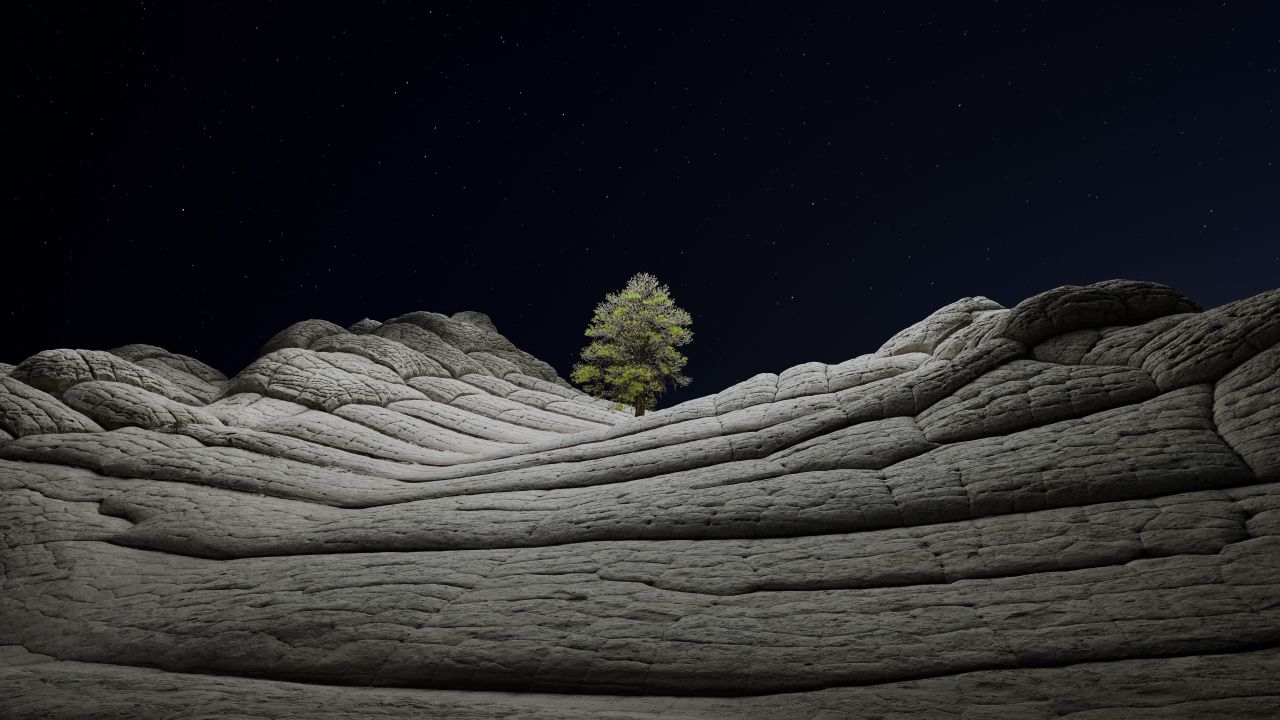 macOS Big Sur Wallpaper 4K, Dark aesthetic, Stock, Night