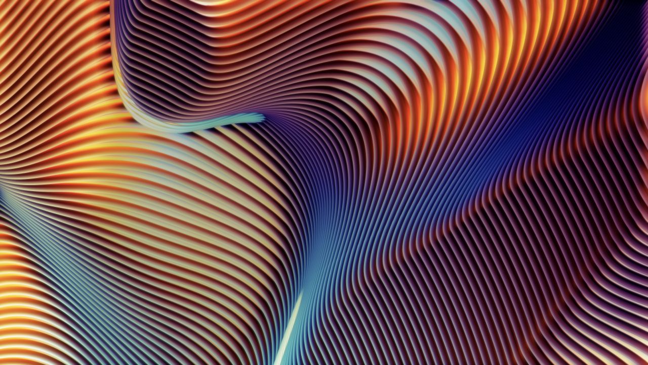 macOS Mojave Wallpaper 4K, MacBook Pro, Abstract background