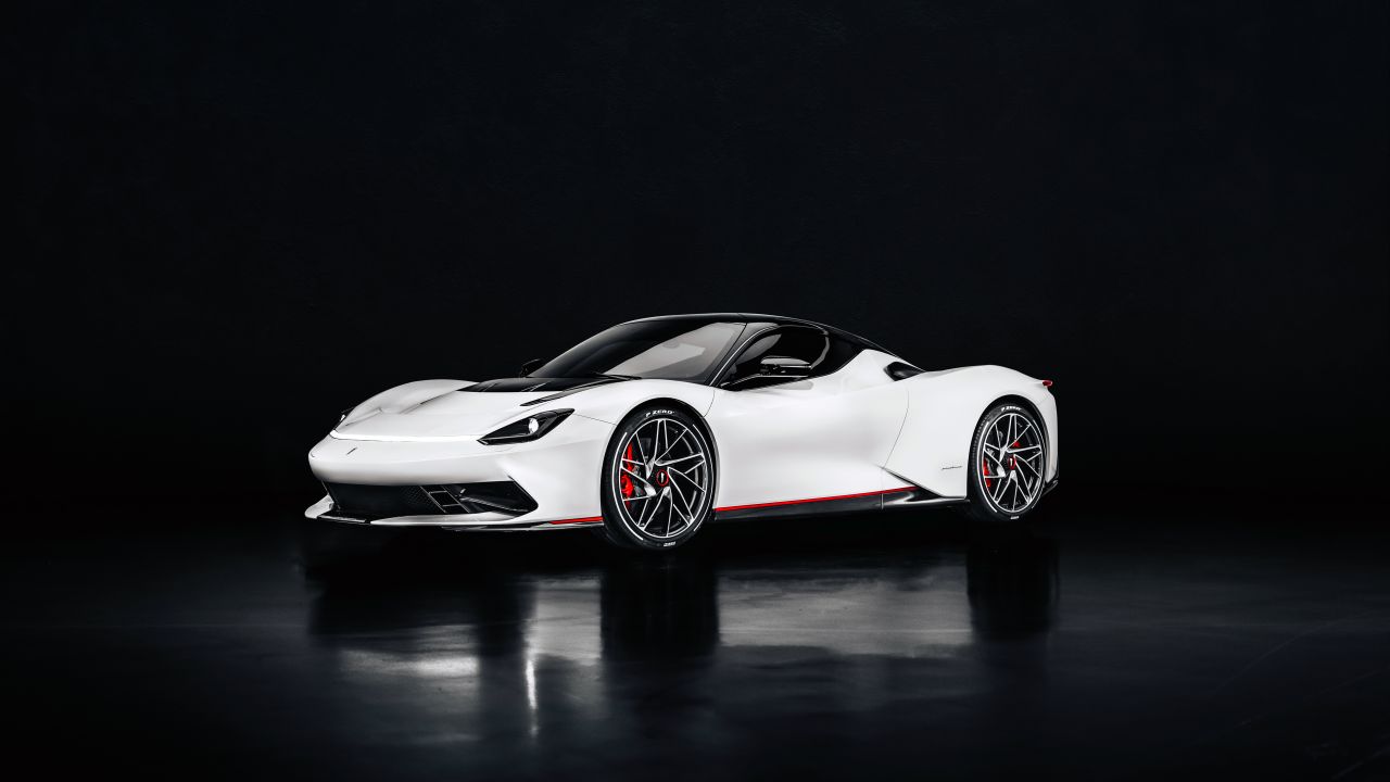 Pininfarina Battista Wallpaper 4K, 2020, Black background