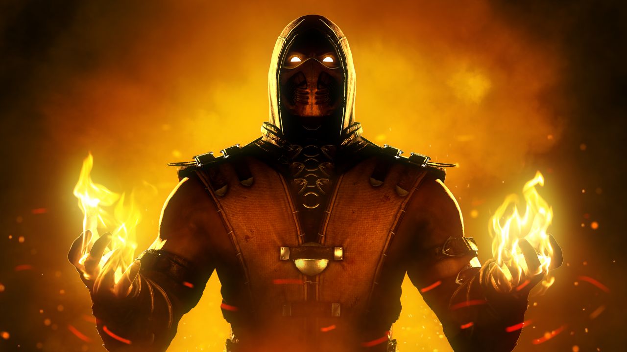 Scorpion Wallpaper 4K, Mortal Kombat, Doom, Vengeance, Graphics CGI, #4830