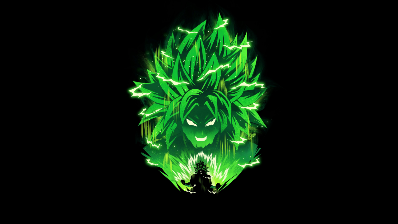 glow in the dark broly pop