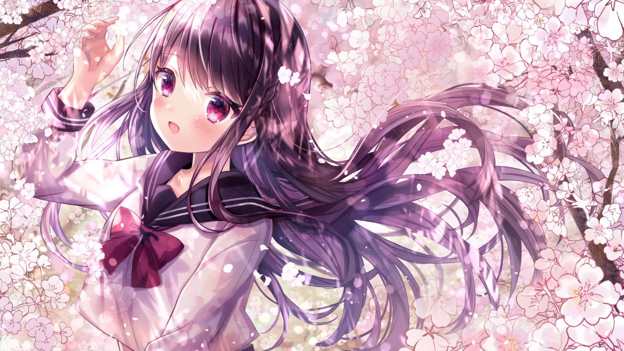 anime girl girly pink fantasy