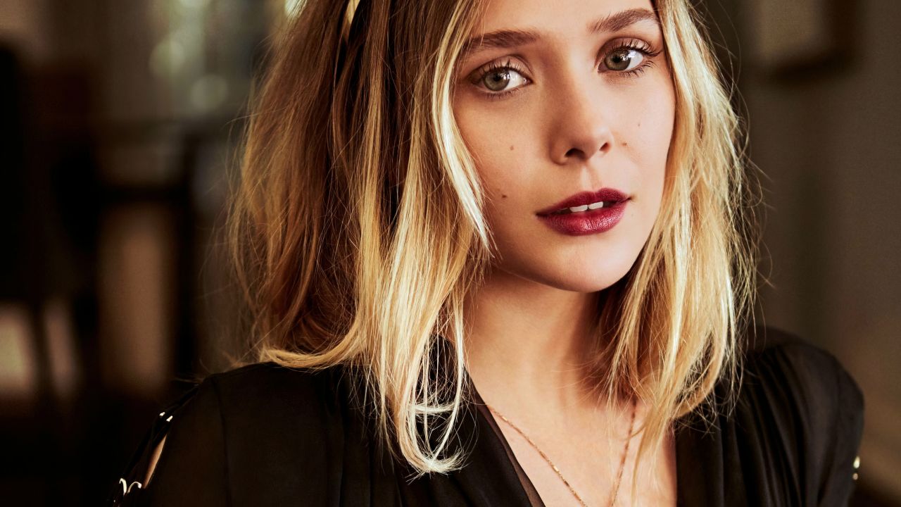 Elizabeth Olsen Wallpaper 4K, American actress, Portrait