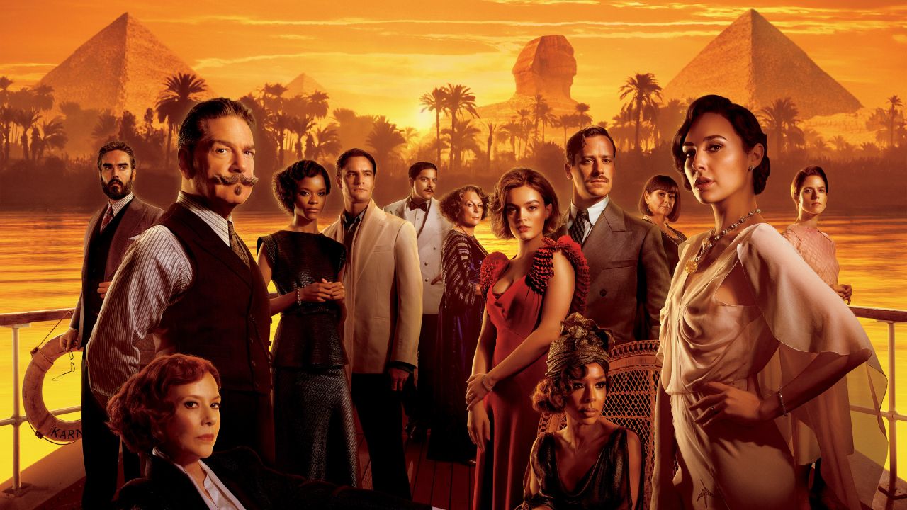 Death on the Nile Wallpaper 4K, Movie poster, 2022 Movies