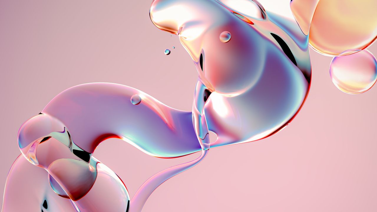 fluidic glossy gradient background peach background