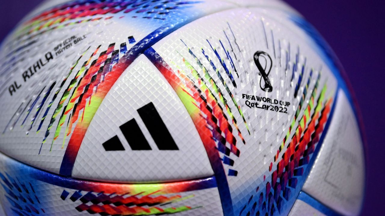 2022 FIFA World Cup Wallpaper 4K, Adidas Al Rihla, Match ball