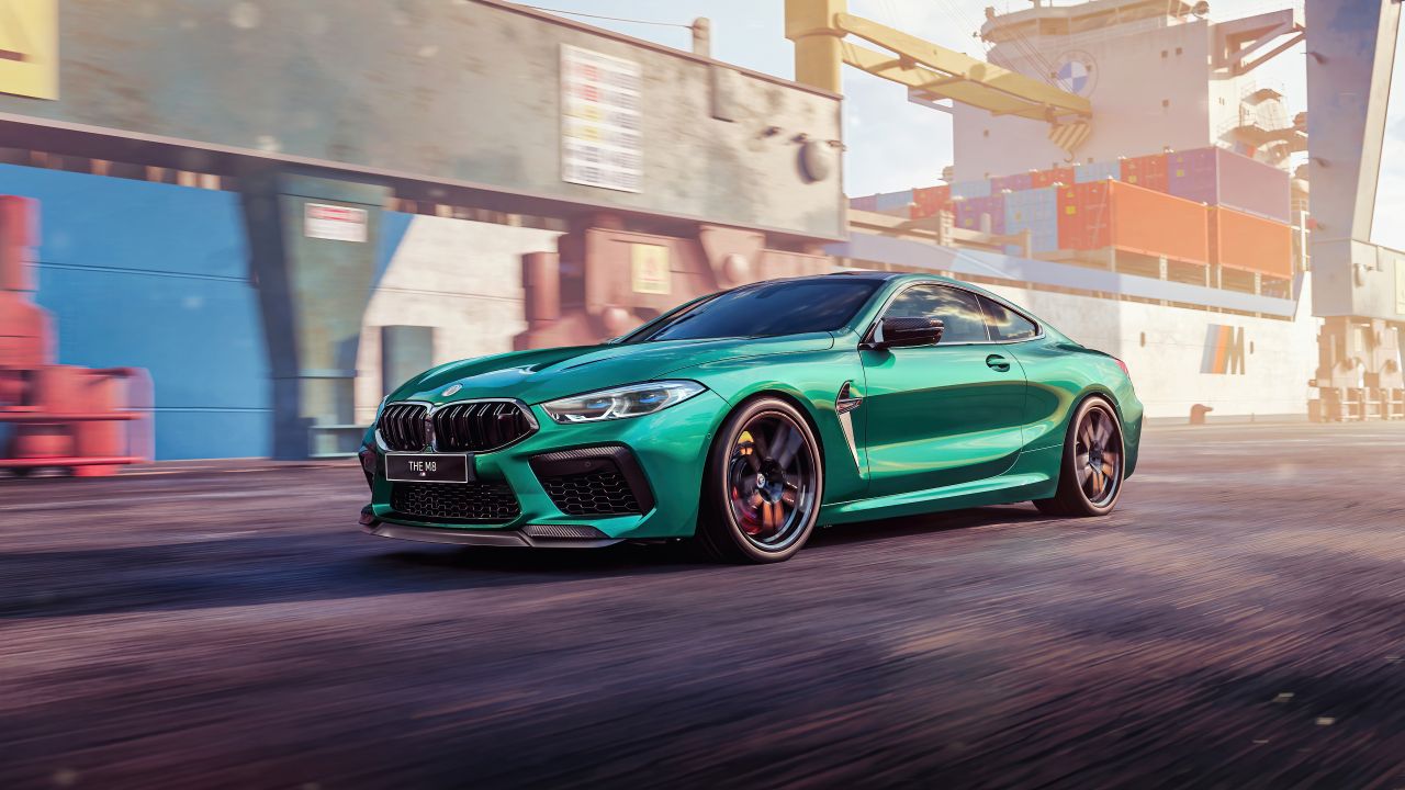 BMW M8 Coupé Wallpaper 4K, 50 Jahre BMW M, 50 Years of BMW M