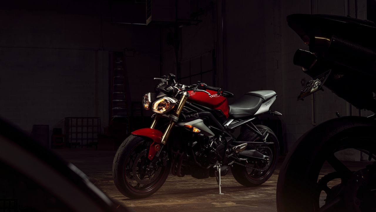 Triumph Street Triple Wallpaper 4K