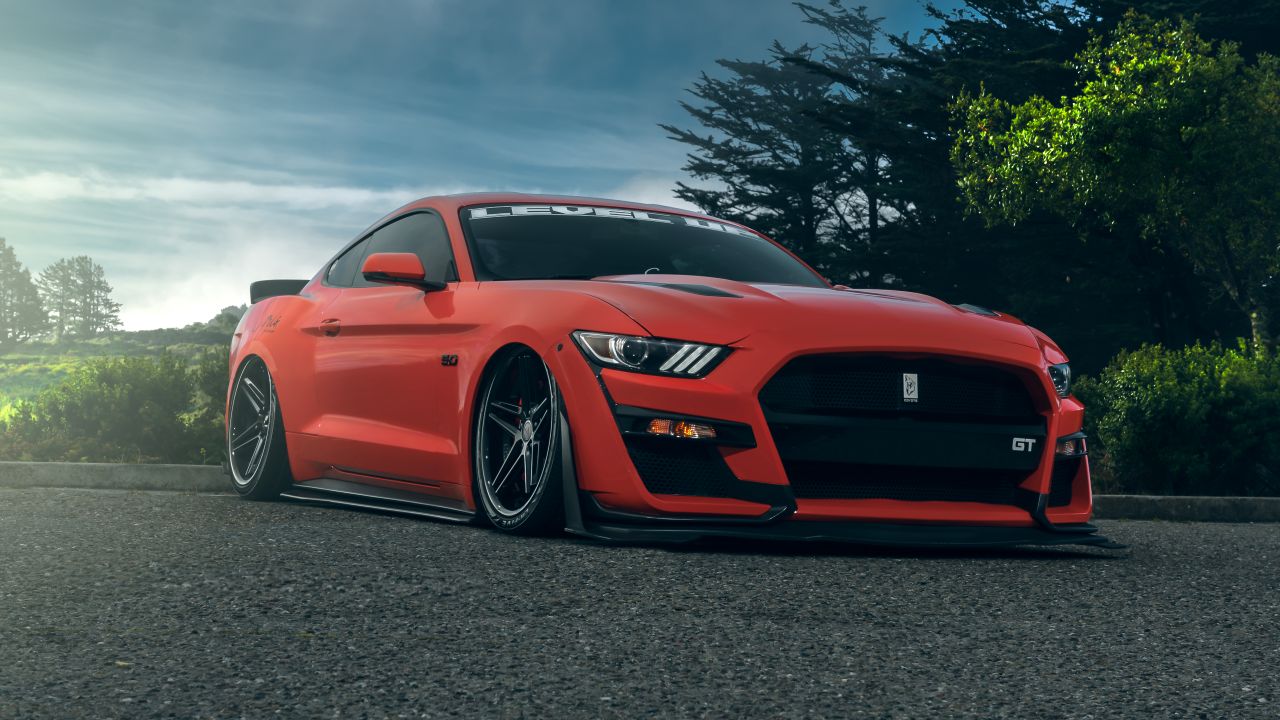 Ford Mustang GT Wallpaper 4K, Performance car, Sports cars, 5K