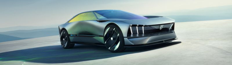 Peugeot Inception Concept, 8K, Electric cars, 2023, 5K