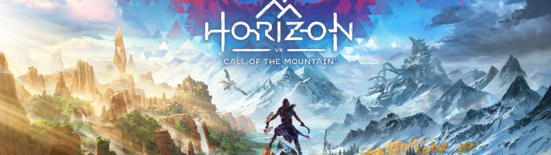 Horizon Call of the Mountain, 2023 Games, PlayStation VR2, VR Games, PlayStation 5, Adventure games