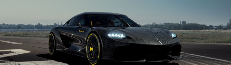 Koenigsegg Gemera, Carbon Fiber, Hypercars, 5K