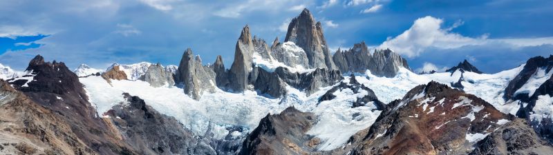 Mount Fitz Roy, Patagonia, Landscape, Mountain Peak, Argentina, 5K