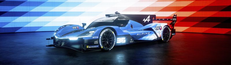 Alpine A424, 5K, 2024, LMDh Prototype, Hybrid cars, Hypercars