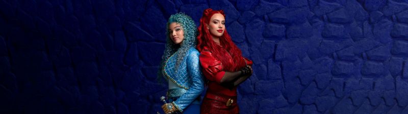 Malia Baker, Kylie Cantrall, Descendants: The Rise of Red, 2024 Movies