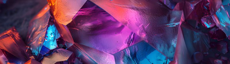 Sparkling, Crystals, Aesthetic, 5K, AI art