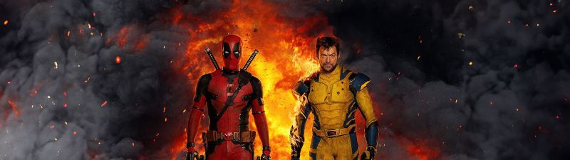Deadpool, Wolverine, Deadpool & Wolverine, 5K, Marvel Cinematic Universe