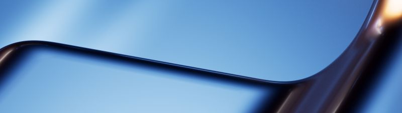 Blue, Metal structure, Closeup, Abstract background