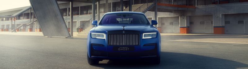 Rolls-Royce Black Badge Ghost, Aesthetic, 5K, 8K