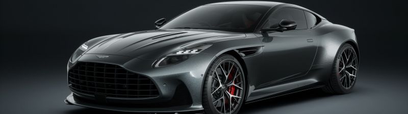 Aston Martin DB12, Sports car, Dark background