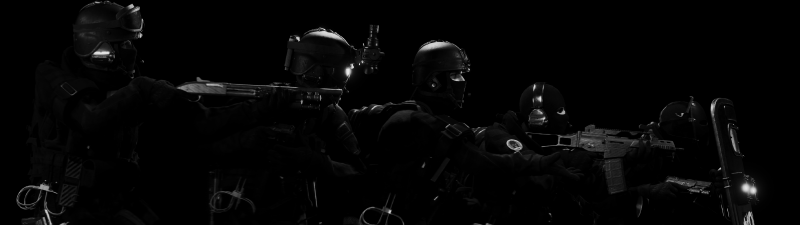 Ready or Not, Video Game, 5K, Black background, SWAT