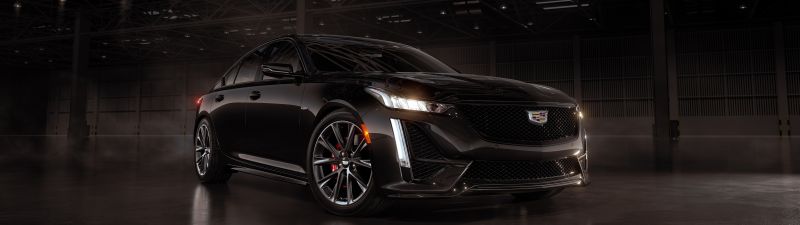 Cadillac CT5-V Blackwing, Dark aesthetic, 5K, 8K