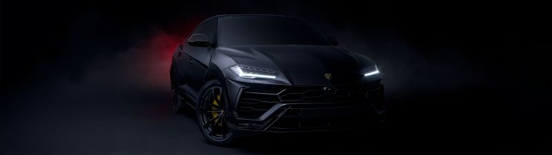 Lamborghini Urus, Dark aesthetic, 8K, 5K, Dark background