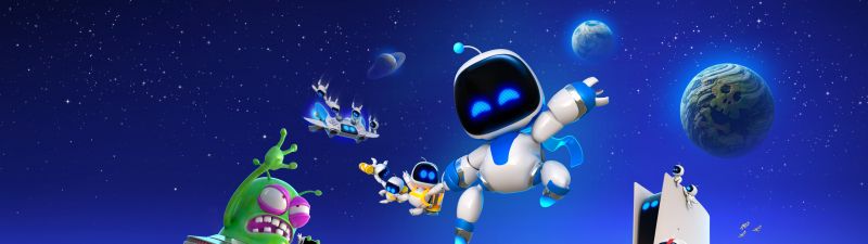 Astro Bot, PlayStation 5, 2024 Games, Game Art