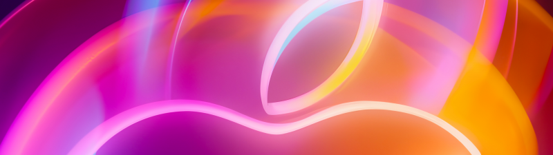 Apple Event 2024, Glowtime, Colorful background, Colorful art, 5K