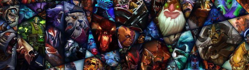 Dota 2, Game Art, Character art, Video Game, Multiplayer games